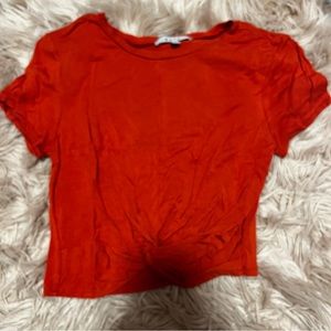 Orange gaze tee shirt